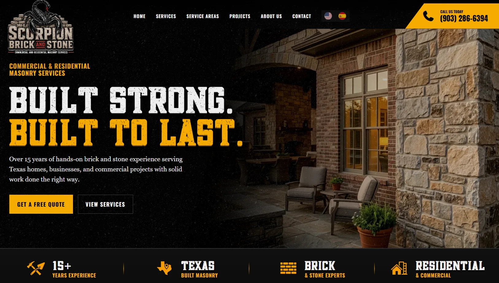 Scorpion Brick & Stone project